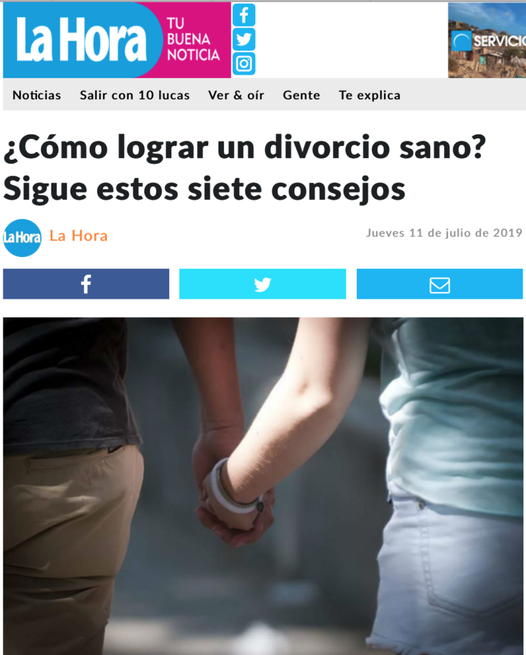 ¿Cómo lograr un divorcio sano? Sigue estos siete consejos