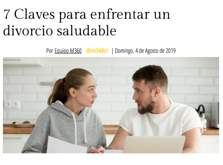 7 Claves para enfrentar un divorcio saludable